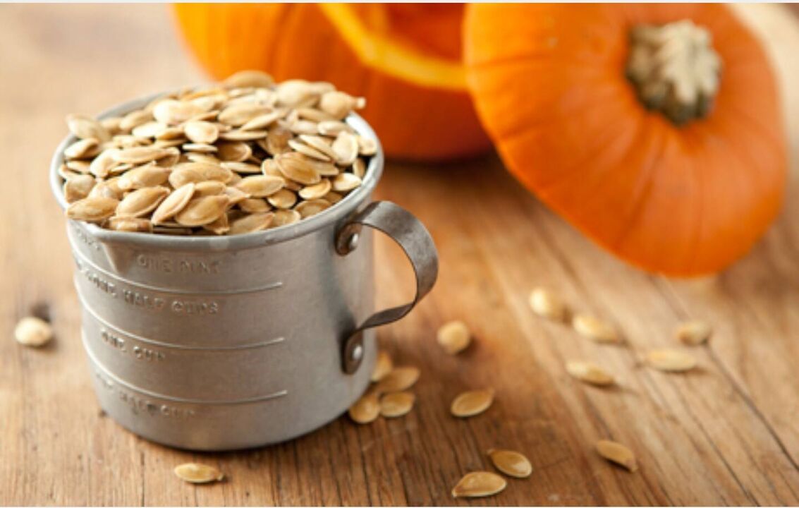 Semillas de calabaza para eliminar parásitos