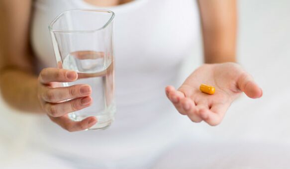 Tomar pastillas para prevenir las lombrices.